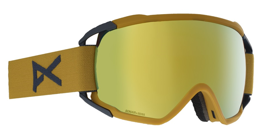anon circuit goggles Mustard ANON Glasses Circuit mustard w/Sonar brOnze