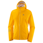 SALOMON Lightning WP W yellow hoodie