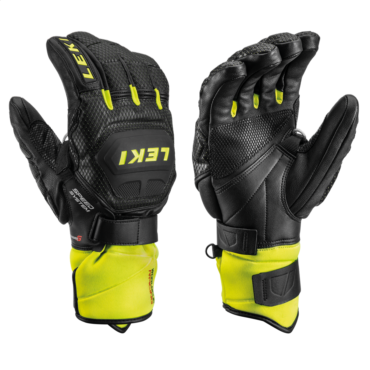 leki-gloves-wc-race-flex-speed-s-black-yellow