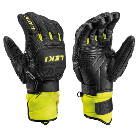leki-gloves-wc-race-flex-speed-s-black-yellow