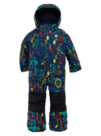 BURTON Overalls TD One Piece Dark Blue/Multi