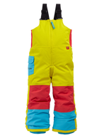 BURTON Pants TD Maven Bib Yellow/Red/Blue