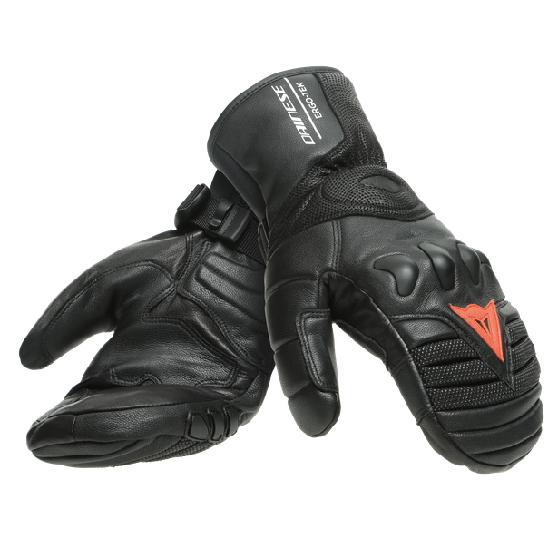 DAINESE Handschuhe HP Ergotek Pro Fausthandschuh Schwarz/Rot – Simple Bike Store