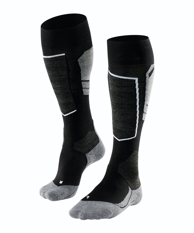 falke-socks-sk4-grey-black