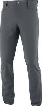 SALOMON Wayfarer Tapered dark grey Reg pants