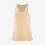 SALOMON Agile Tank W peach shirt