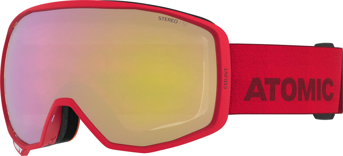 atomic count stereo goggles Atomic Count Stereo Ski goggles-Red