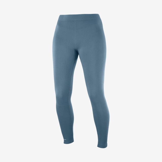 salomon-termobikses-sntial-warm-seamless-tight-w-blue
