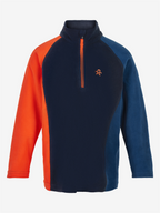 Color KIDS Jacket Fleece Pulli Orange/Blue/Dark Blue