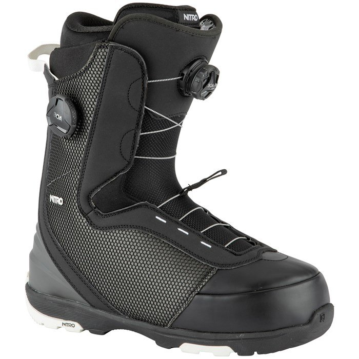 NITRO Boots Club Boa Dual Black/White – Simple Bike Store
