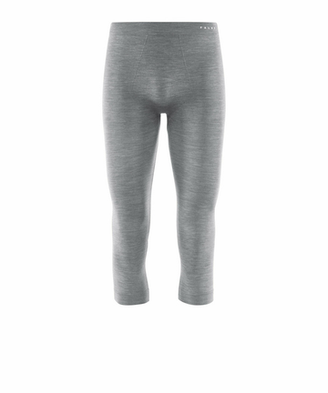 falke-thermopants-3-4-wool-tech-light-grey