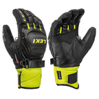 LEKI Gloves WC Race Coach Flex S GTX Black/Yellow