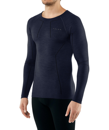 falke-thermoshirt-ls-wool-tech-dark-blue