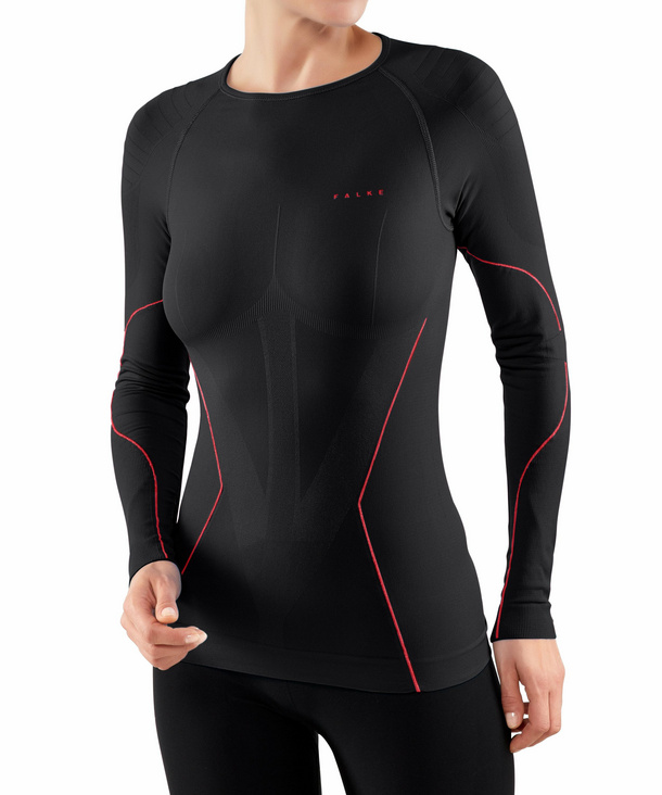 falke-thermoshirt-ls-women-warm-black-red
