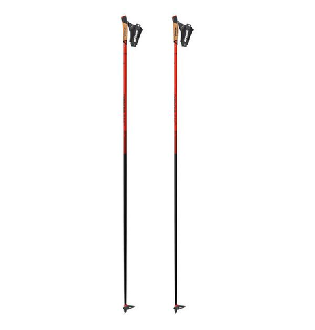 atomic-xc-ski-poles-redster-carbon-qrs-red-black