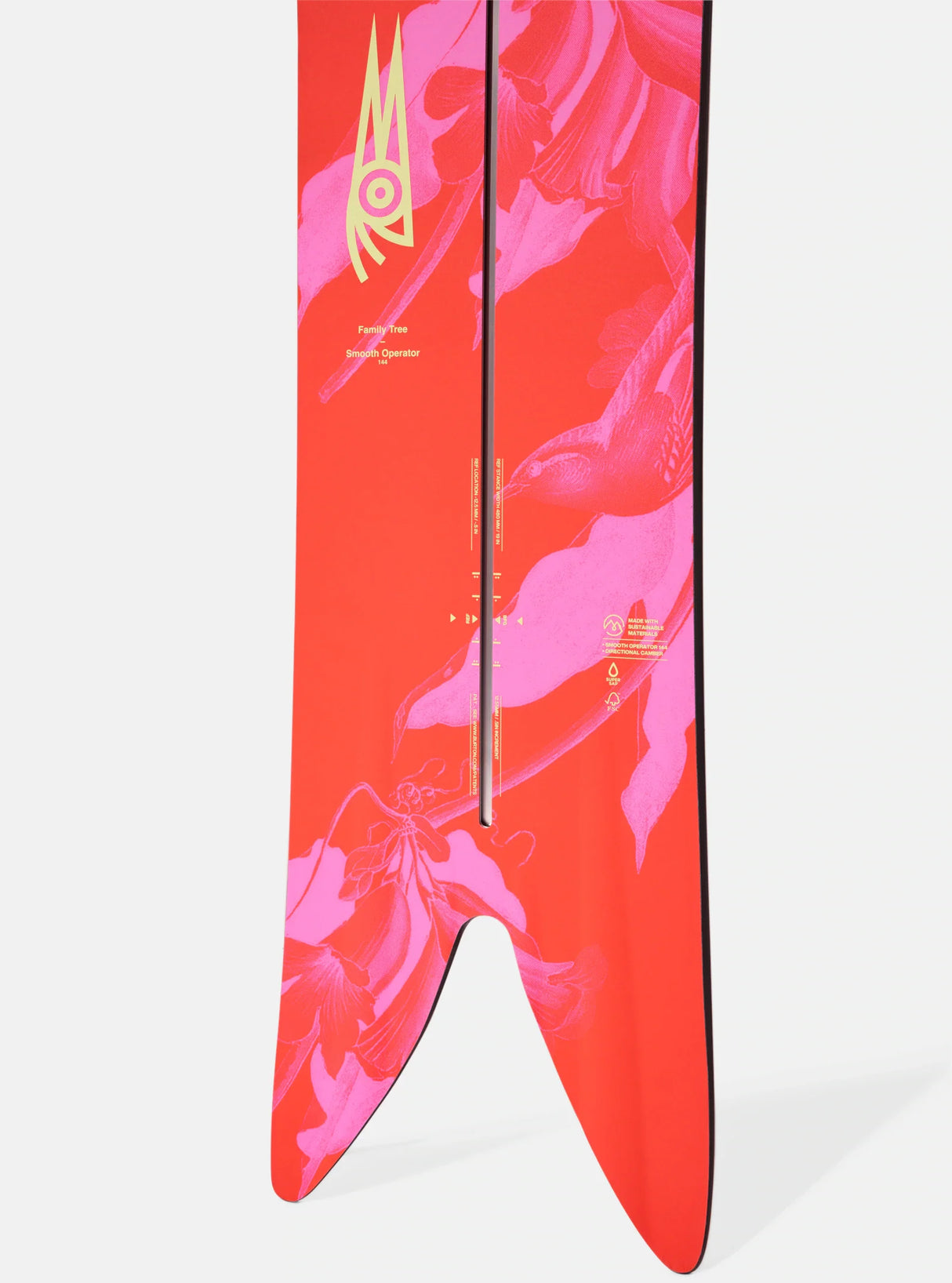 BURTON board FT Smooth Operator red/pink