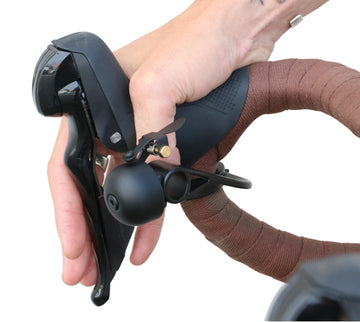 Crane Bell Co. E-Ne SBR Bicycle Bell With Drop Bar Mount