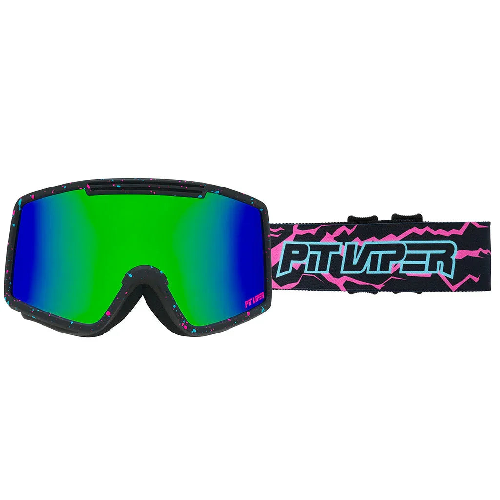 french goggles Pit Viper The French Fry Gogglers Large Midnight – Simple Bike Store