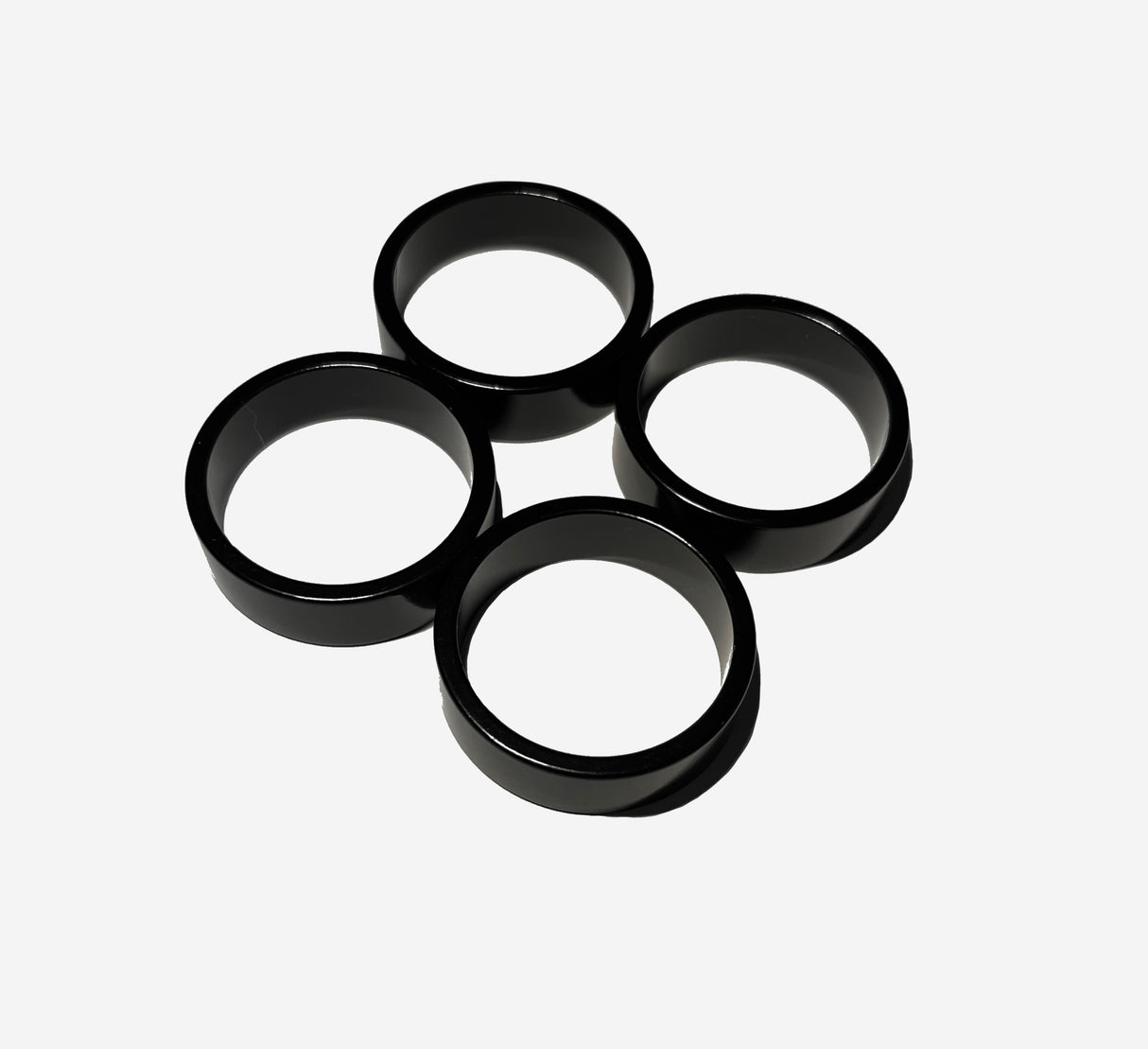 Headset Spacer Set 4x10mm Black