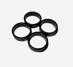 Headset Spacer Set 4x10mm Black