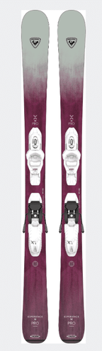 Rossignol Skis EXPERIENCE W PRO KID4, kalnu slēpes ar stipr.