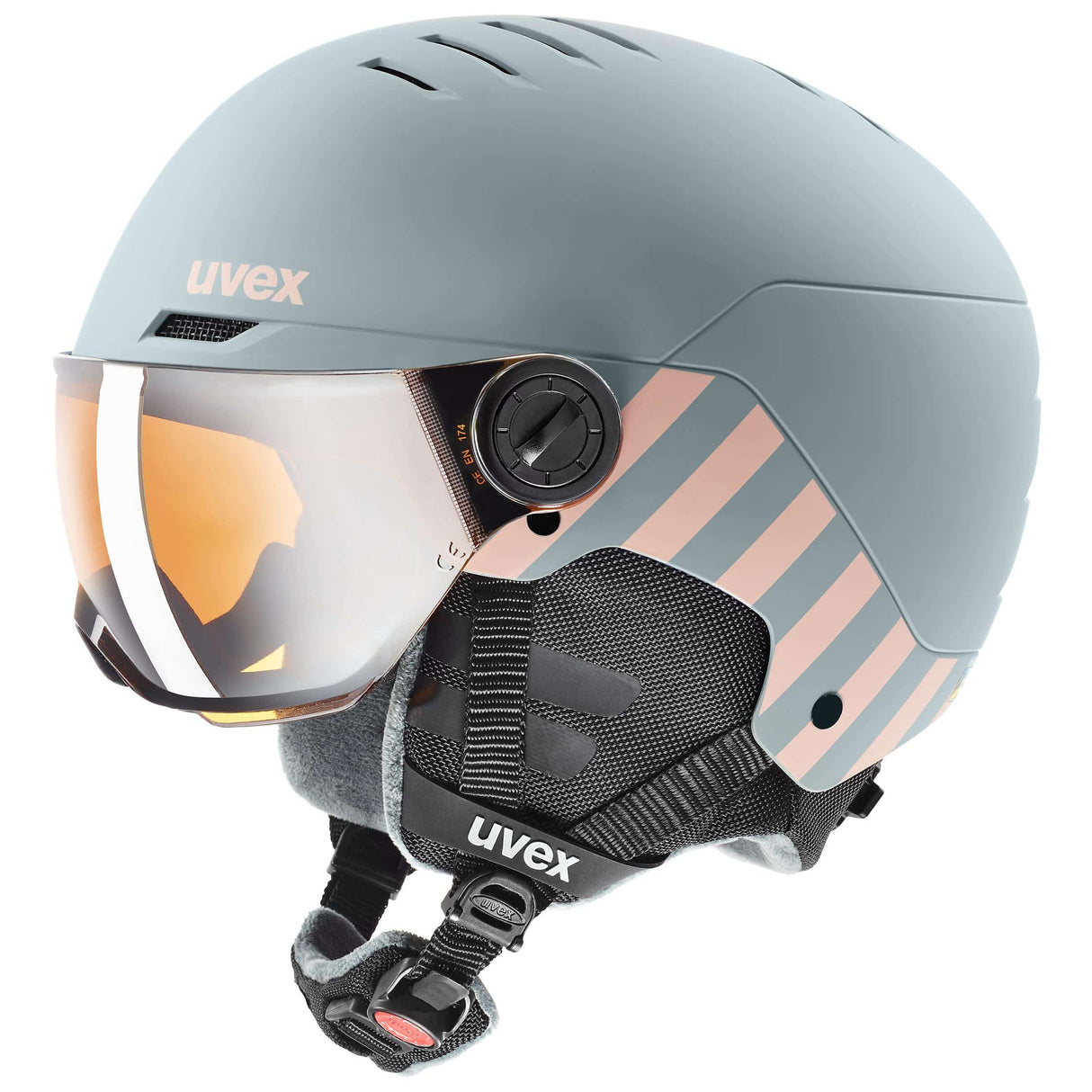 Uvex uvex rocket jr. vis rhino-blush m