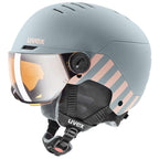 Uvex Helmet Rocket Jr Vis Rhino Blush