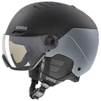 Uvex Helmet Wanted Vis Pro V Black Silver
