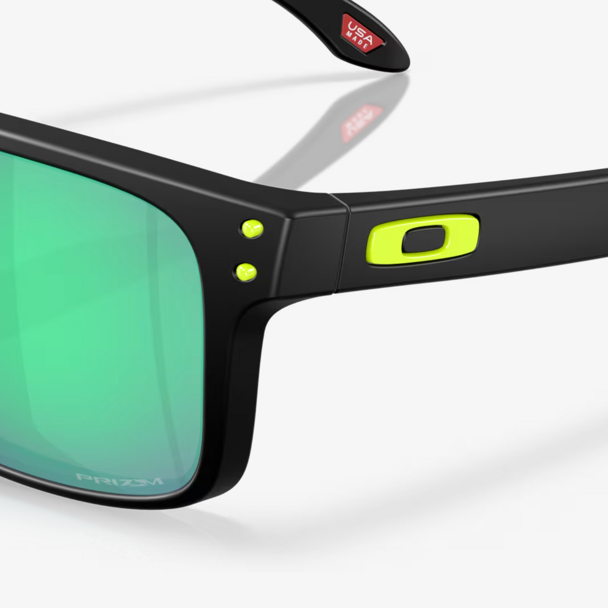 OAKLEY sunglasses Holbrook matt black w/prizm road jade
