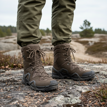 LOWA Zephyr MK2 GTX HI Ws dark brown tactical boots