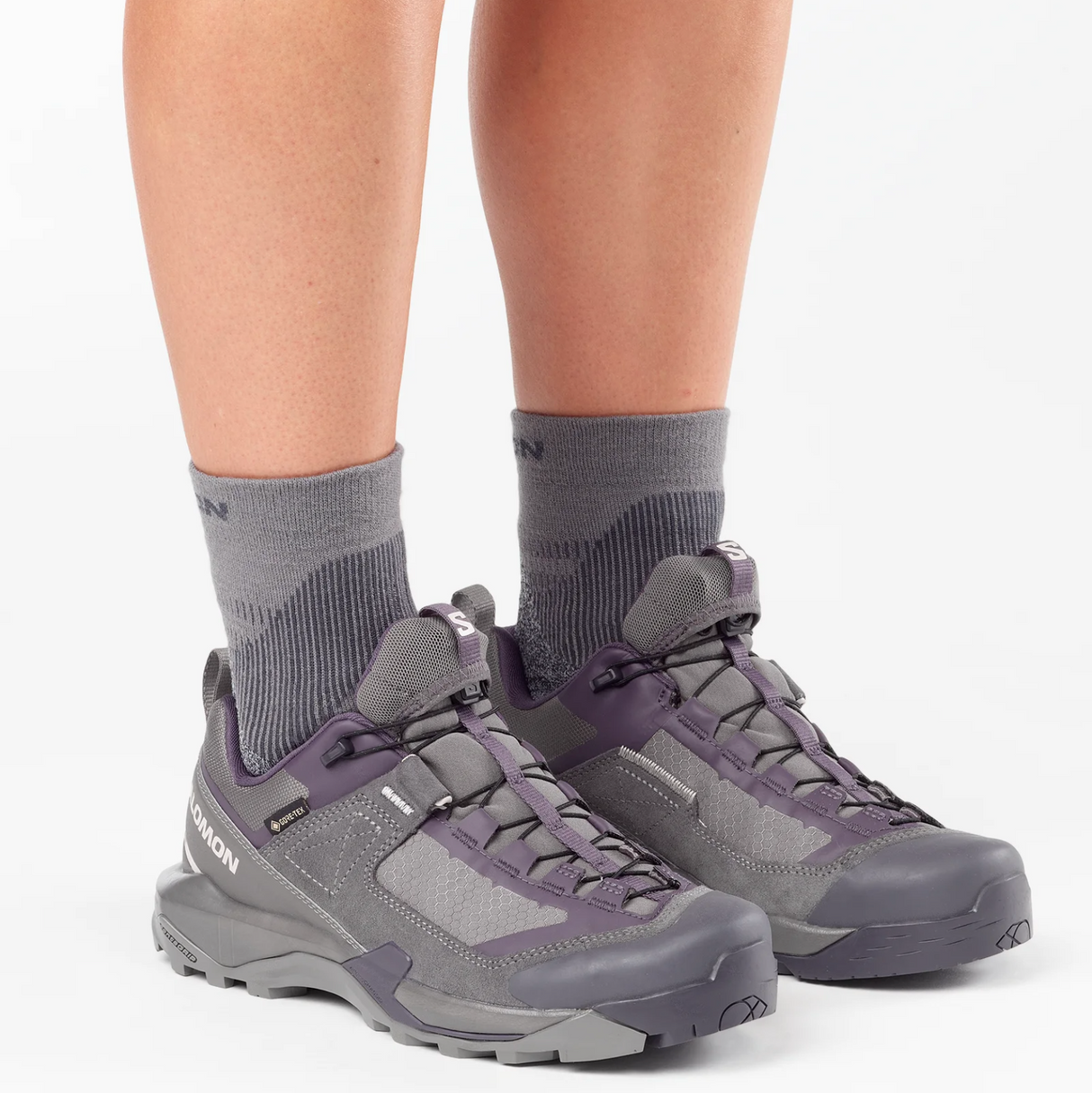 SALOMON shoes  X Ultra Alpine GTX W dark gull/nine iron/lilac ash
