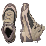 SALOMON shoes X Ultra 5 Mid GTX W iron/desert tan/green milieu
