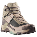SALOMON shoes X Ultra 5 Mid GTX W iron/desert tan/green milieu