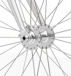 Schindelhauer Front hub 32h Silver