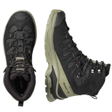 SALOMON shoes Quest 5 GTX black/deep litchen green/black