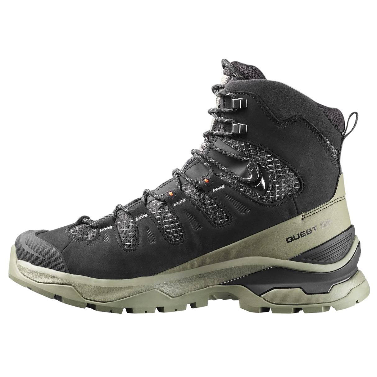 SALOMON shoes Quest 5 GTX black/deep litchen green/black
