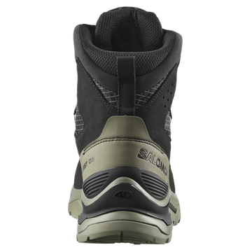 SALOMON Quest 5 GTX black/deep litchen green/black shoes