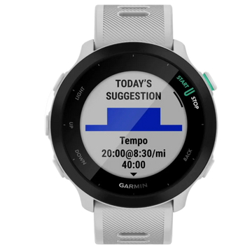 GARMIN Forerunner 55 GPS EURC whitestone watch