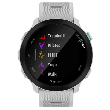 GARMIN Forerunner 55 GPS EURC whitestone watch