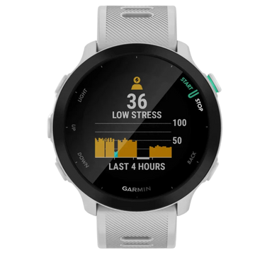 GARMIN Forerunner 55 GPS EURC whitestone watch