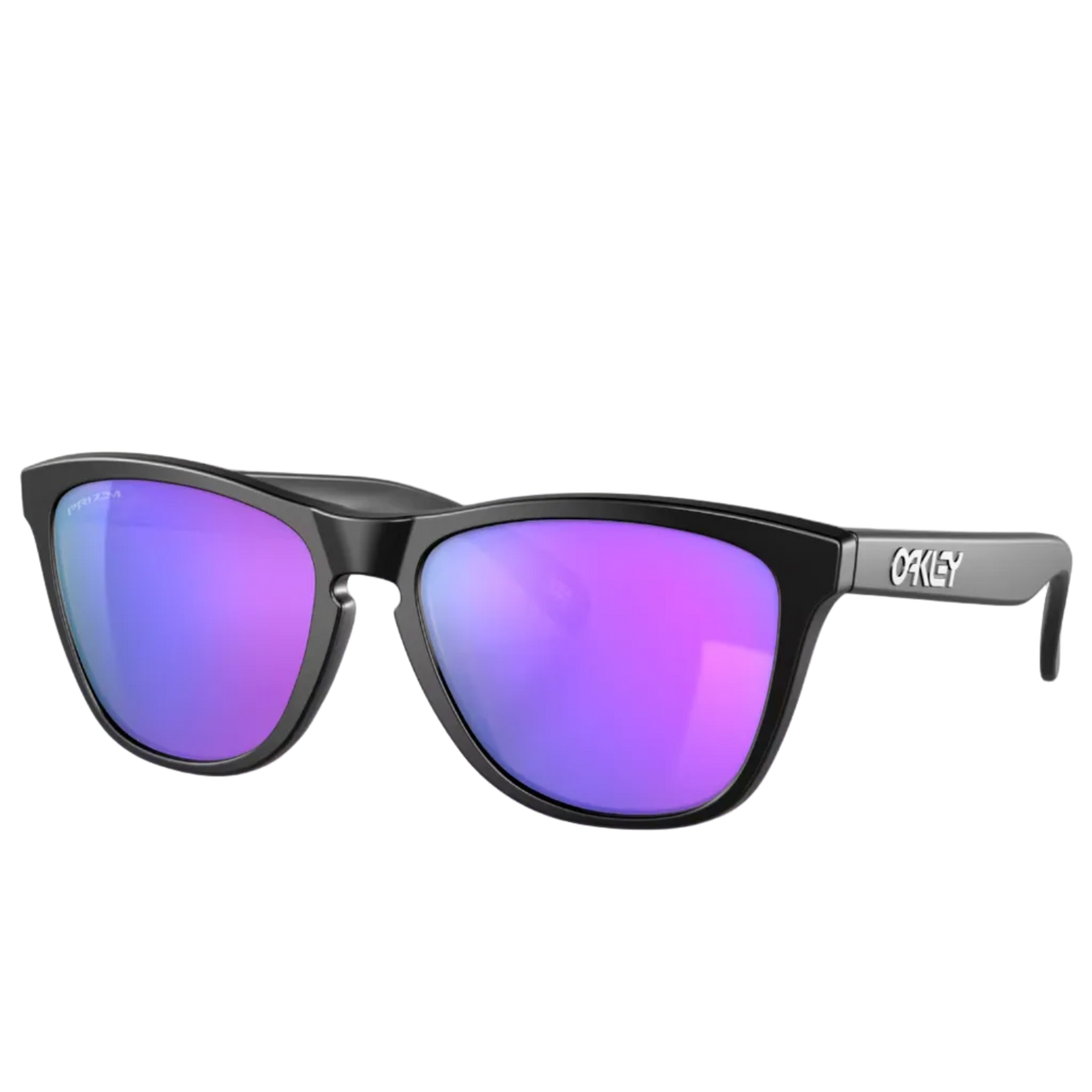 OAKLEY sunglasses Frogskins matt black w/prizm violet