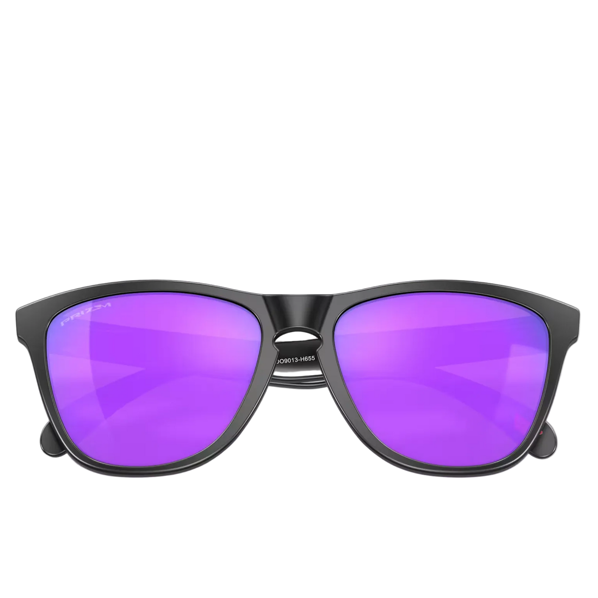 OAKLEY sunglasses Frogskins matt black w/prizm violet