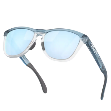 OAKLEY Frogskins Range trans stonewash clear w/prizm deep water polar sunglasses