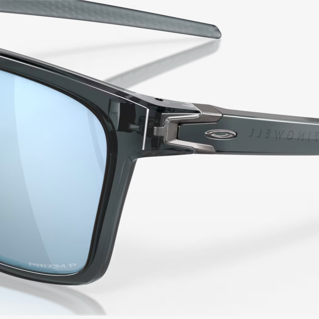 OAKLEY sunglasses Leffingwell crystal black w/prizm deep water polar