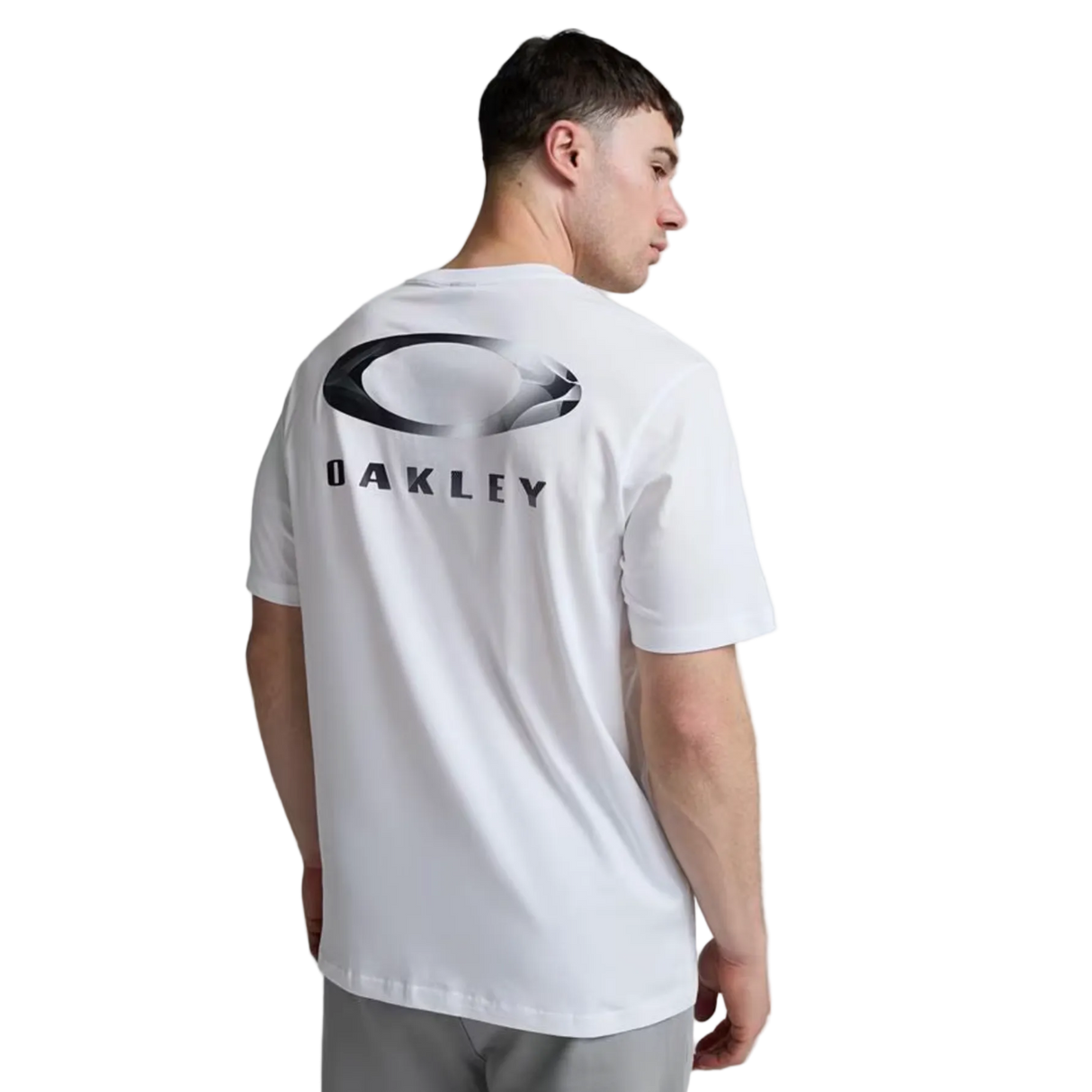 OAKLEY T-shirt Ellipse Bark Metal Tee white