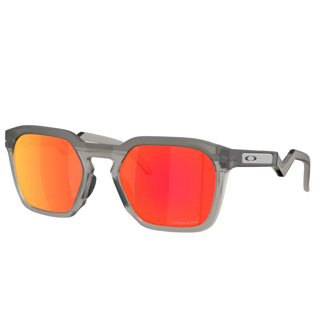 OAKLEY sunglasses HSTN SQ matt gery smoke w/prizm ruby
