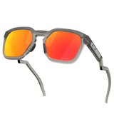 OAKLEY sunglasses HSTN SQ matt gery smoke w/prizm ruby