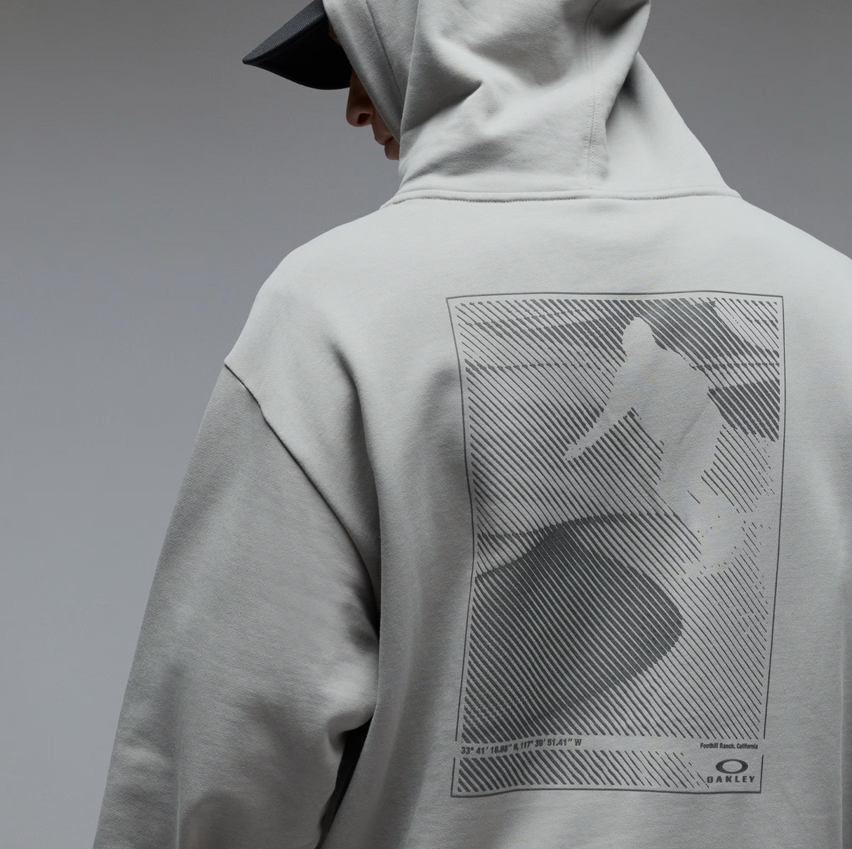 OAKLEY Sandboard Hoodie cement grey