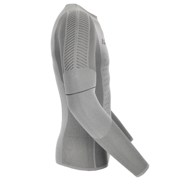 Gray compression garment on a white background