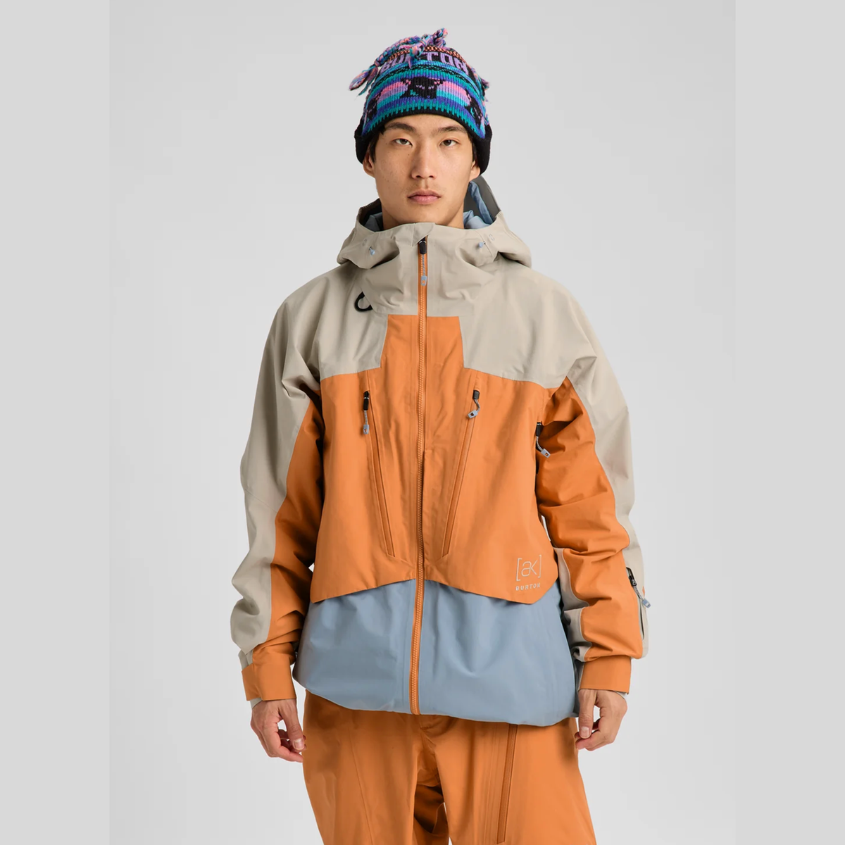 BURTON jacket M AK Gore Swash INS chlgry/gol